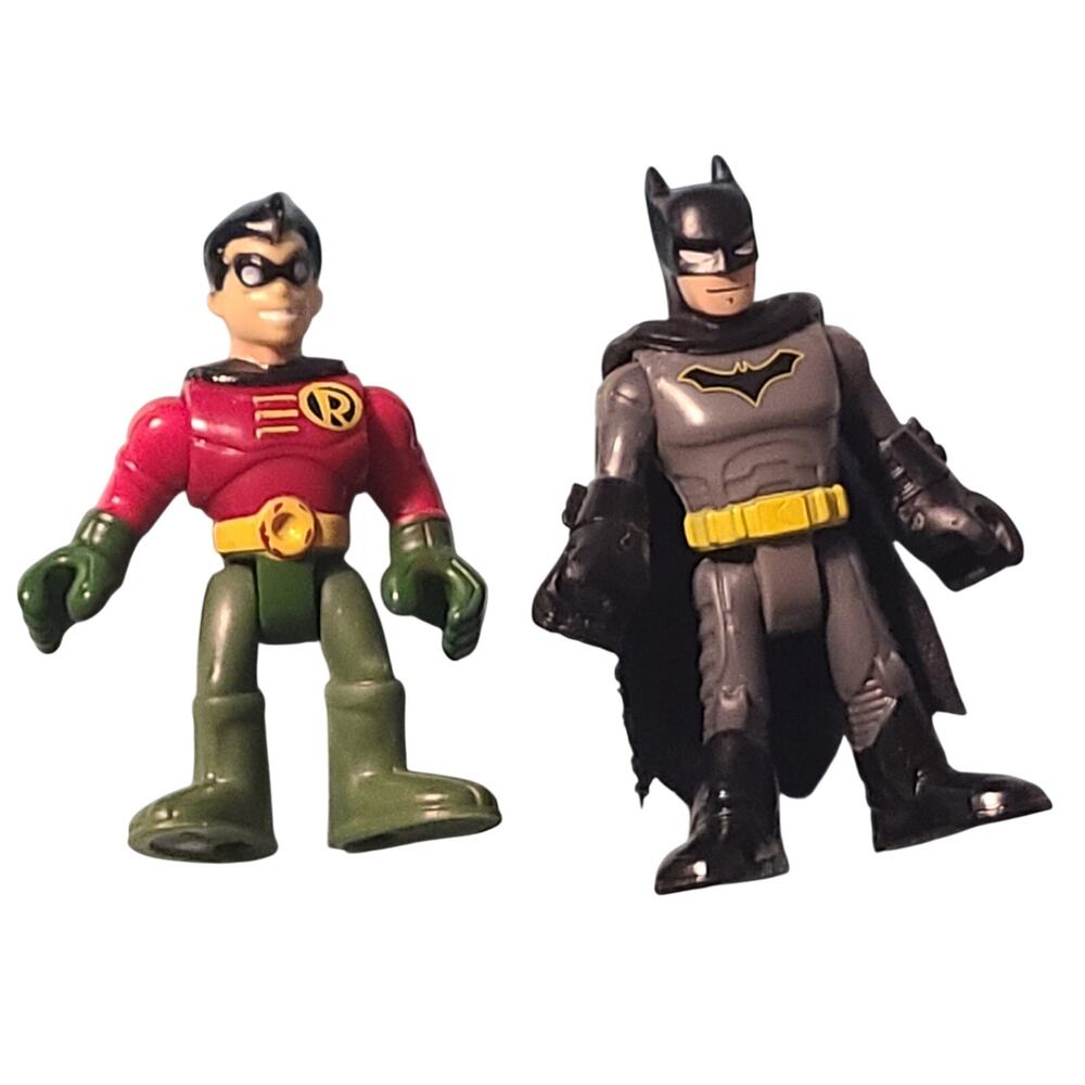 Imaginext DC Super Friends BATMAN & ROBIN Justice League Action Figures
